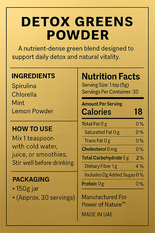 Detox Greens Powder